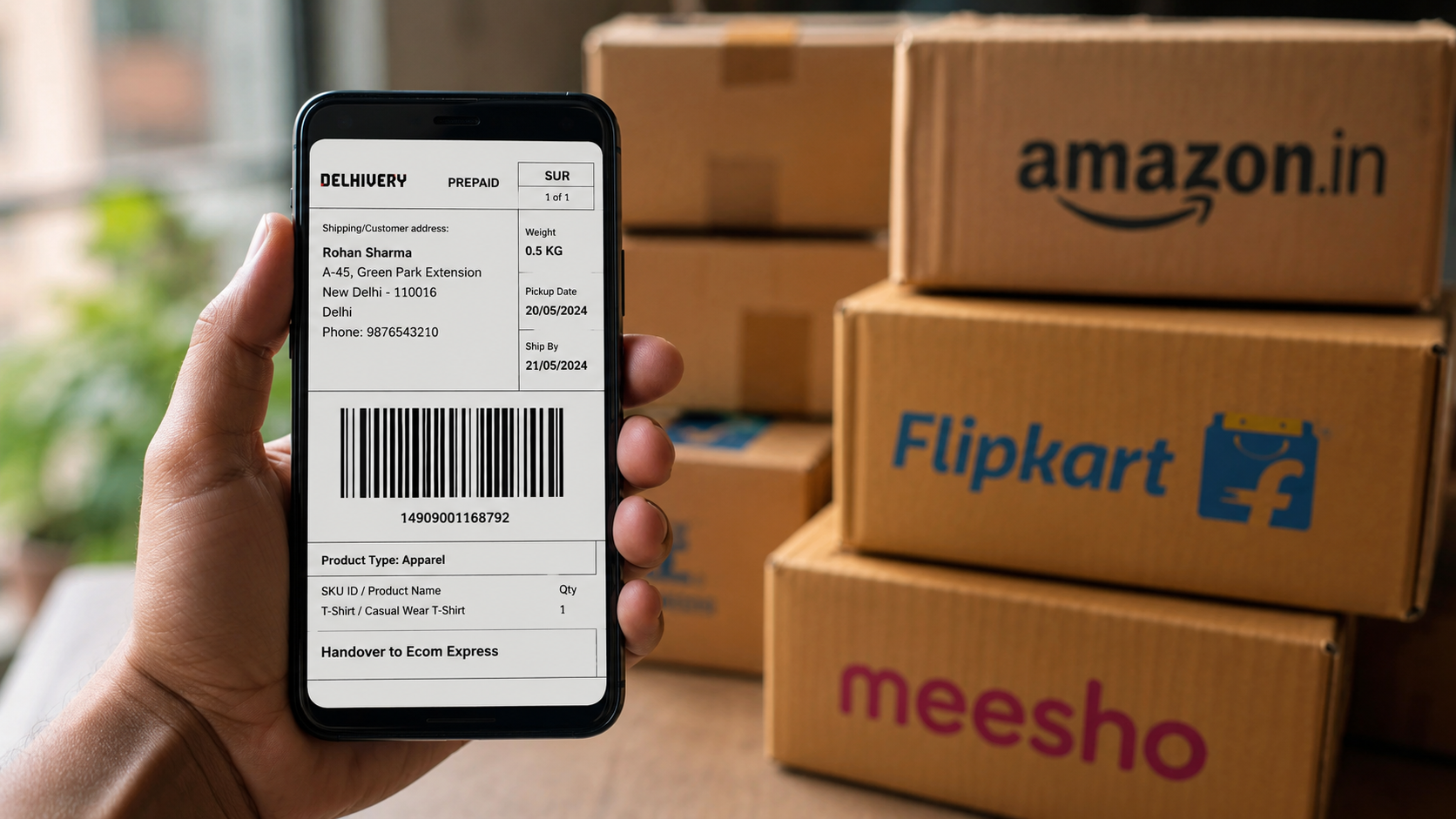 How to Crop Amazon, Flipkart, & Meesho Labels Online (The Ultimate Guide)